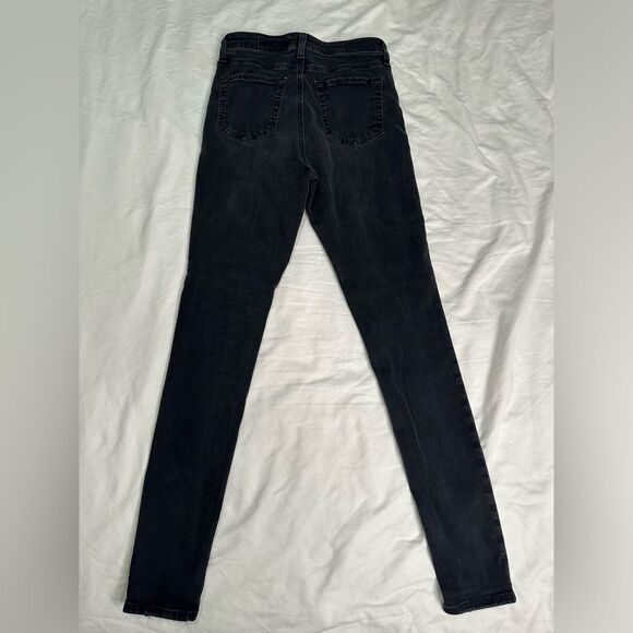 AG Adriano Goldschmied Mila Super High-Rise Skinny Jeans Washed Black Women’s 28 - Picture 6 of 11